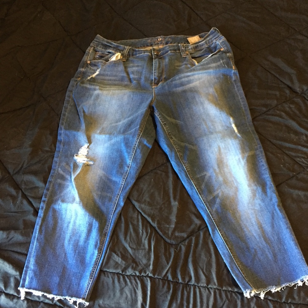 Seven jeans Melissa McCarthy girlfriend jeans plus